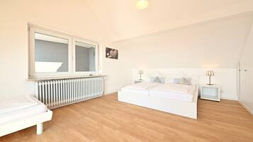 2 makuuhuonetta, ilmainen Wi-Fi, vuodevaatteet