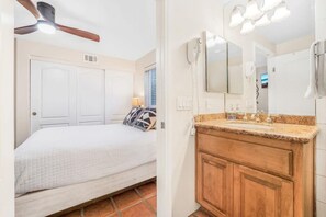 2 bedrooms, iron/ironing board, travel crib, WiFi