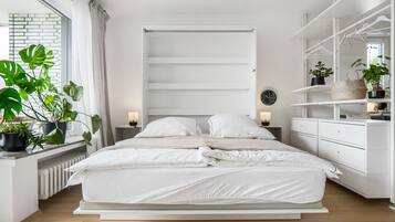 1 Schlafzimmer, Bügeleisen/Bügelbrett, kostenloses WLAN, Bettwäsche