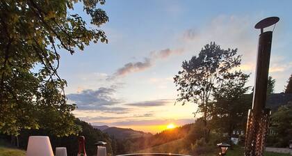 Holiday Apartment 'Schwarzwald Chalet - Karlshütte' with Mountain View, Private Terrace & Wi-Fi