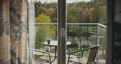 Encanto Elegancja i Widok Rzeka Brda Centrum