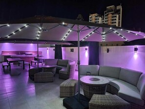 Terrace/patio - CUATRO PALMAS HOTEL  (Puerto Peñasco)