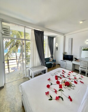 Deluxe-Doppelzimmer, Balkon, Meerblick