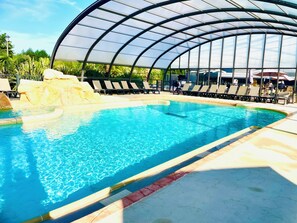 Piscine couverte, piscine extérieure