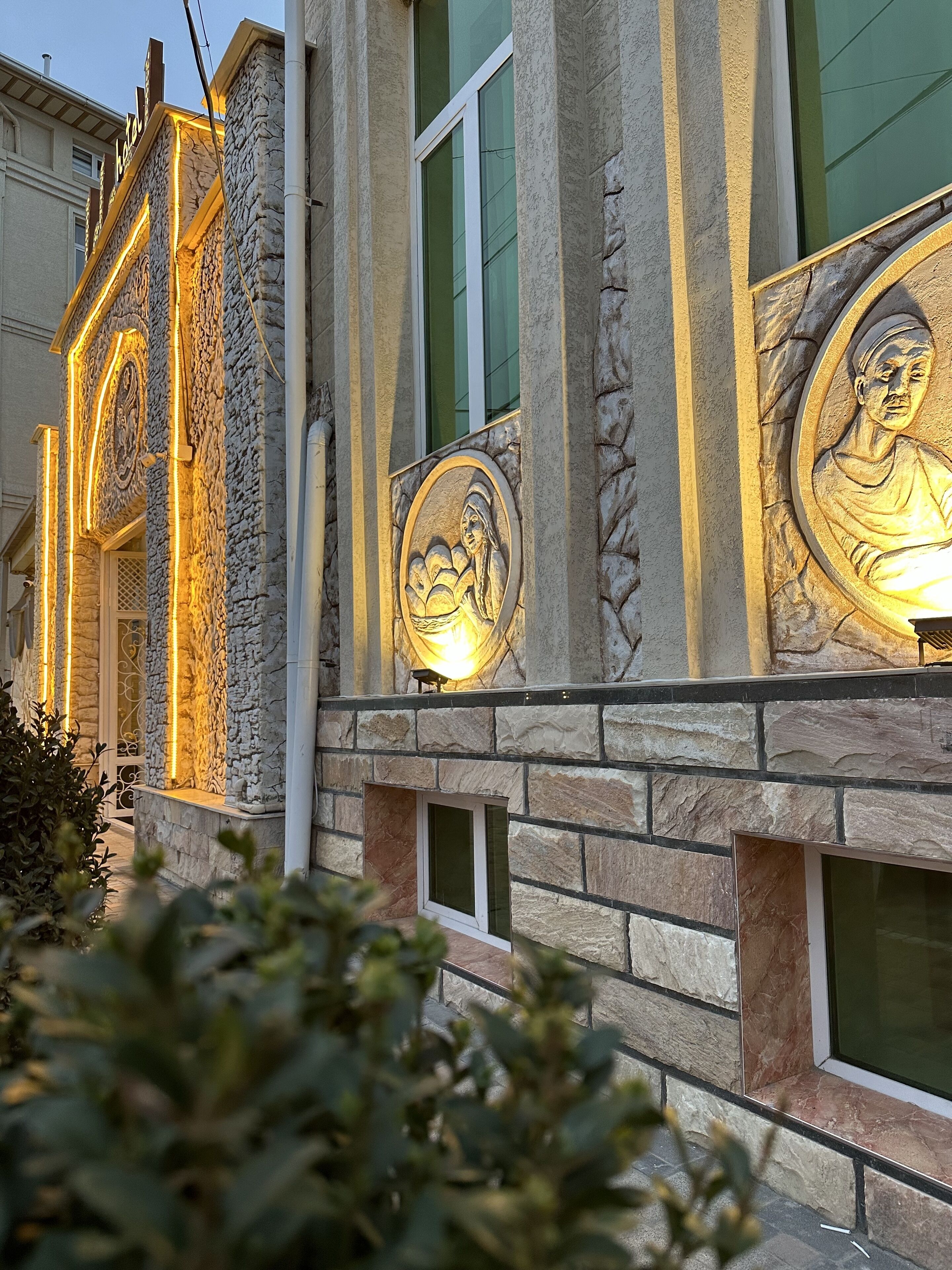 Façade de l’hébergement