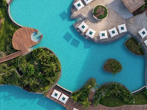 Indoor pool, 4 outdoor pools, pool umbrellas, sun loungers - Ethno Belek (Serik)