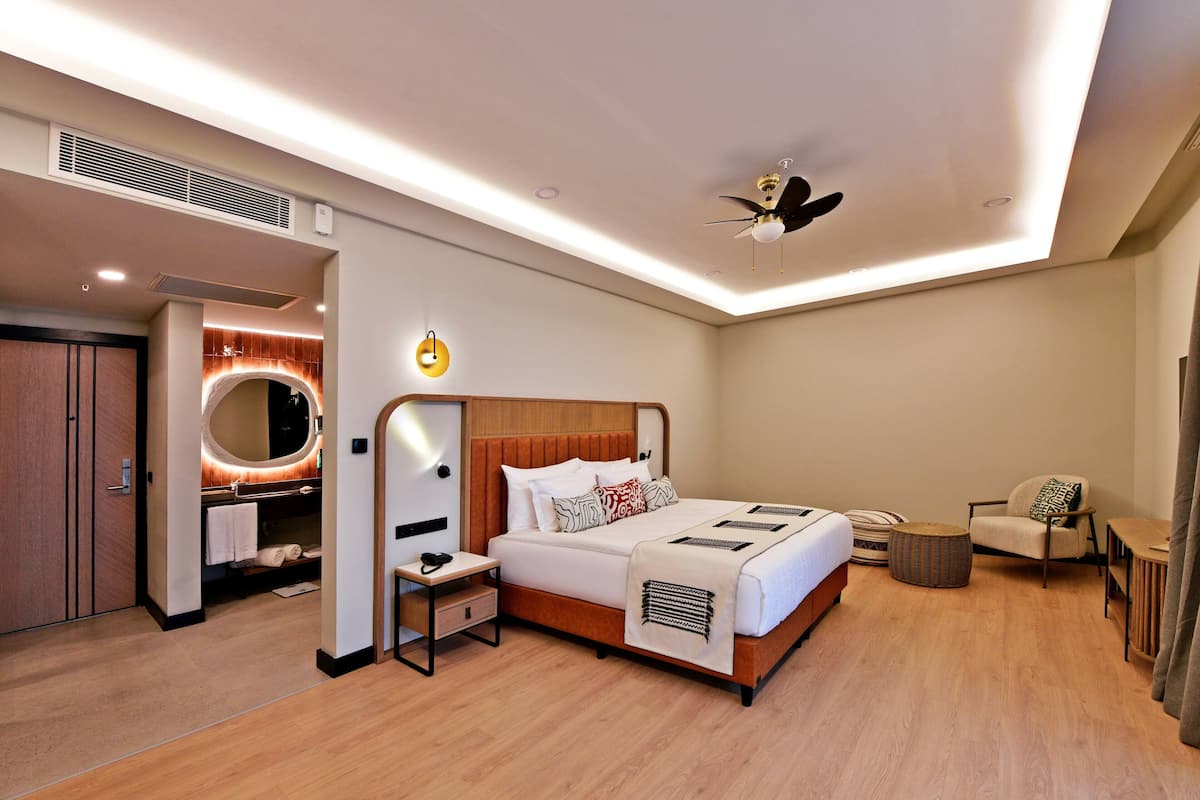 Free minibar, soundproofing, iron/ironing board, free WiFi