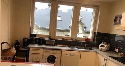 Appartement de 121 mÂČ, pour six personnes, idĂ©alement situĂ© Ă Aix les Bains