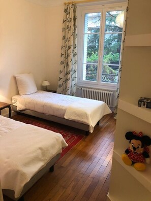 Desk, iron/ironing board, travel crib, free WiFi