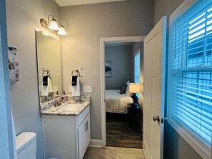 Hair dryer, towels - Luxury Medical District Home EV Charger, Gated #11 (Augusta)