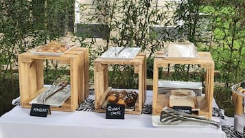 Espace banquet en plein air
