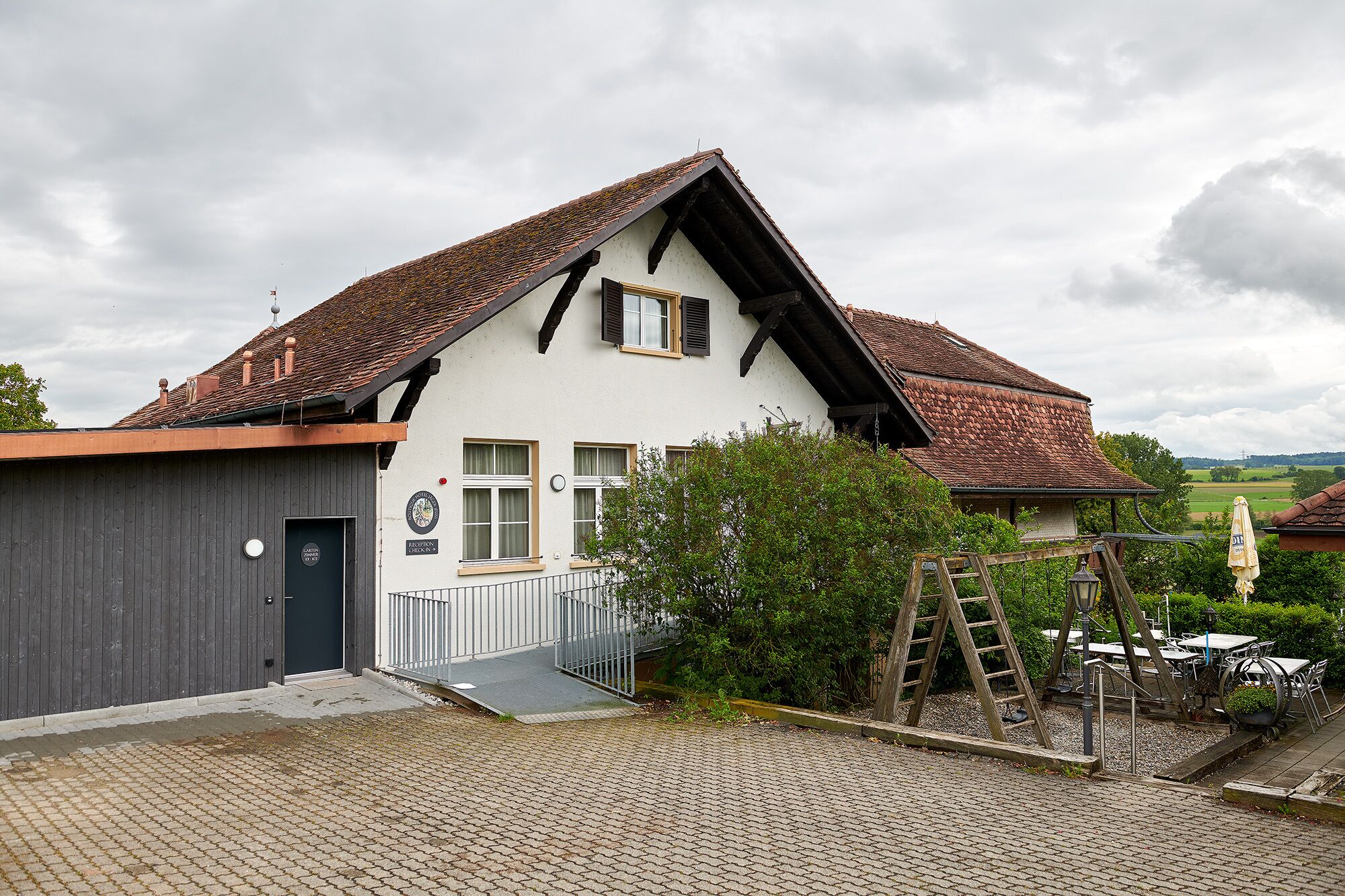 Fassade der Unterkunft