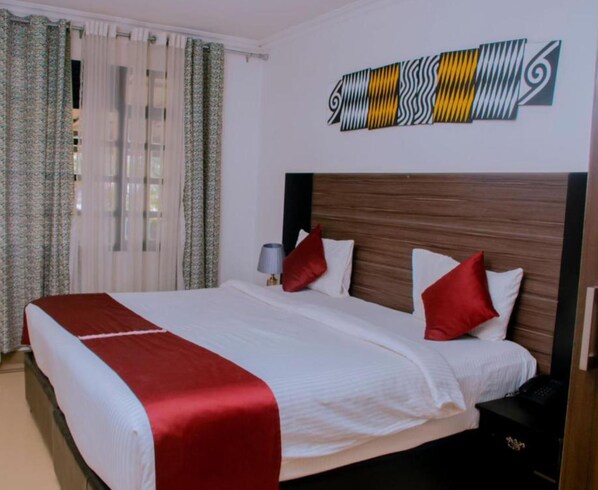 1 غرفة نوم وواي فاي مجانًا وملاءات أسرّة