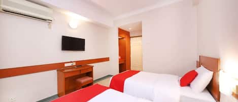 Chambre Deluxe Double ou avec lits jumeaux, 2 lits une place | 1 chambre, Wi-Fi gratuit