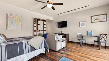 1 bedroom, iron/ironing board, free WiFi, bed sheets