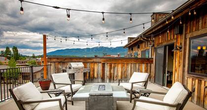Spend Winter in Whitefish! Stunning Penthouse in Heart of Downtown Whitefish!
