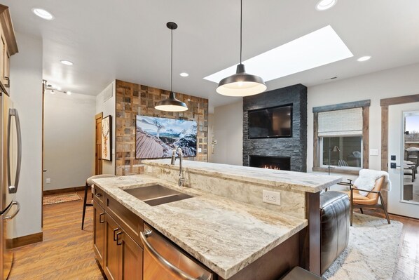 Interior - Book for the Holidays! Downtown Penthouse with Elevator and Covered Parking! (Whitefish)