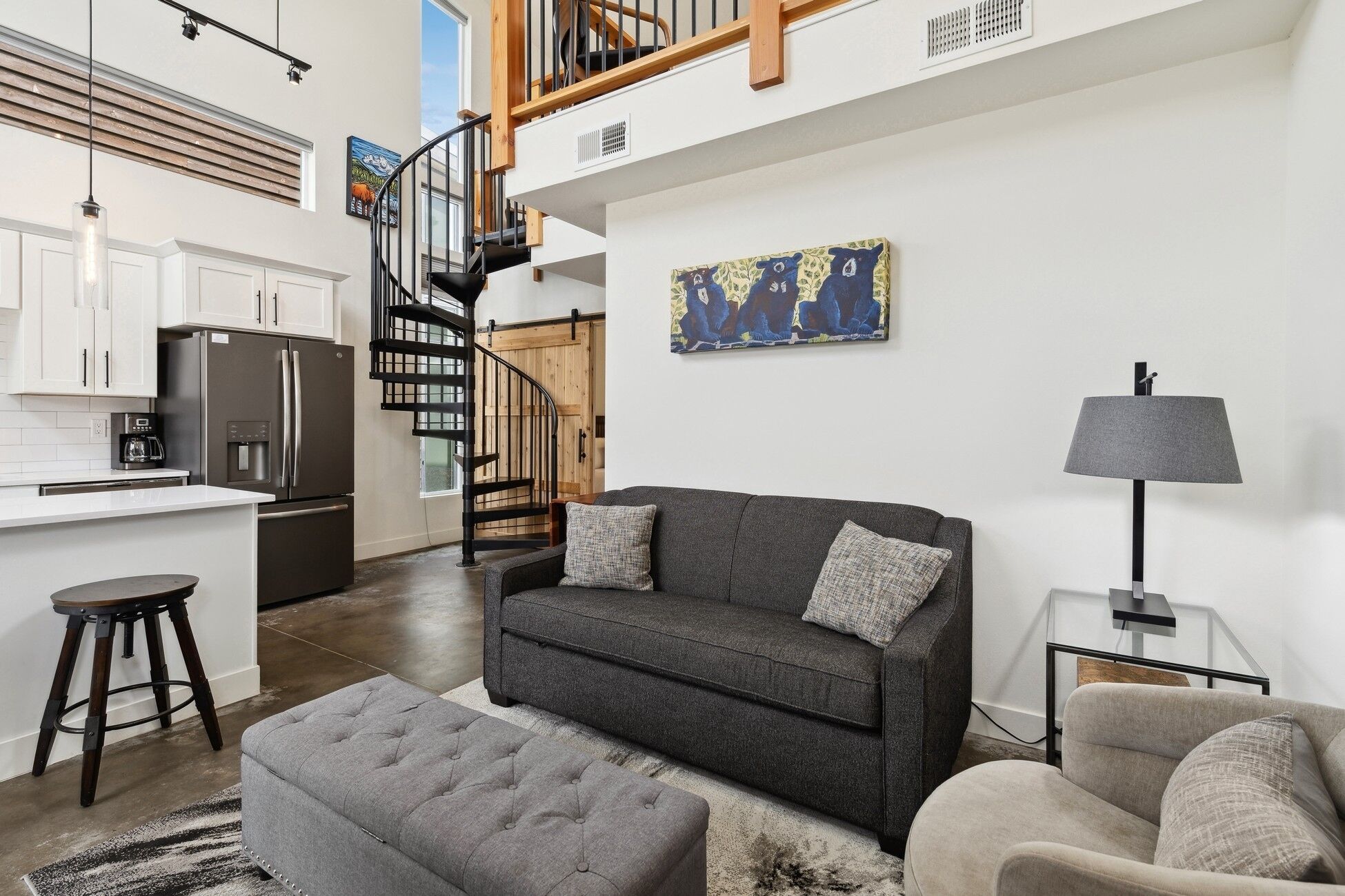Summers Stays for You and Your Pet in Whitefish! Pet Friendly Quarry unit!  Community Amenities!