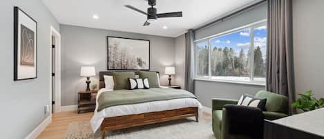 3 bedrooms, iron/ironing board, free WiFi, bed sheets