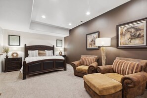 4 slaapkamers, een strijkplank/strijkijzer, gratis wifi, beddengoed