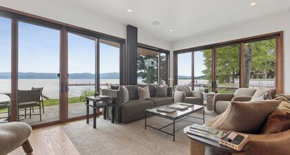 Lakeside Retreat with Firepit and Boat Dock