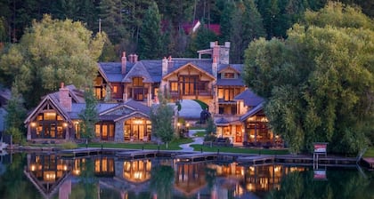 Book Now for Winter! Direct Waterfront with Private Dock at Bear Dance, Bigfork Bay - Flathead Lake