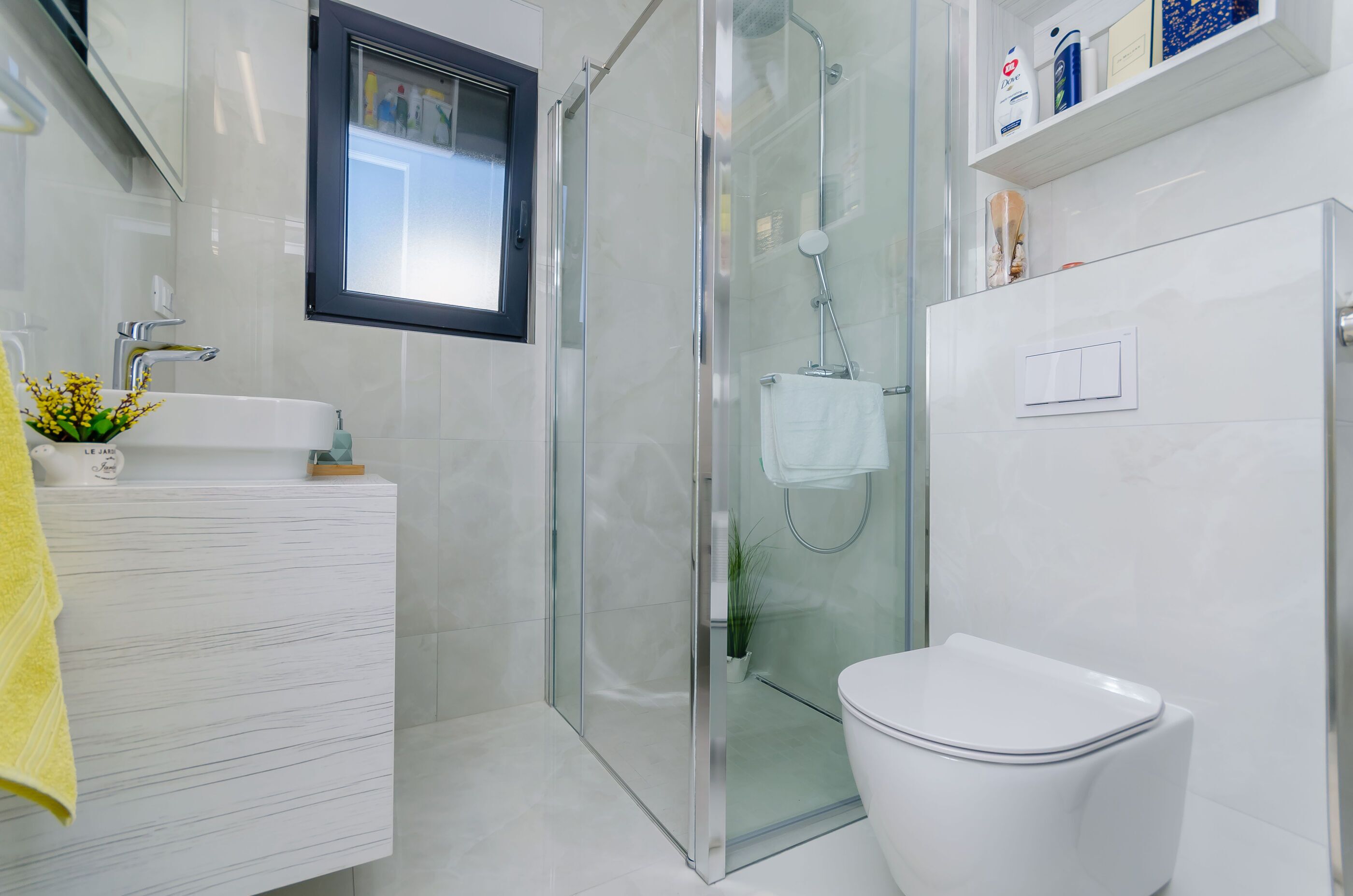 Appartamento (A1) | Bagno | Doccia, asciugamani