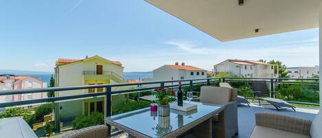 Apartment (A1) | Blick auf das Wasser