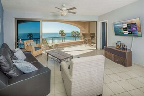 TV, offices - Sonoran Spa W407 Beachfront Resort (Puerto Penasco)