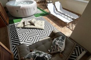 Terrace/patio - Vita Lenta Garbatella - Camera Matrimoniale con Terrazza (Roma)