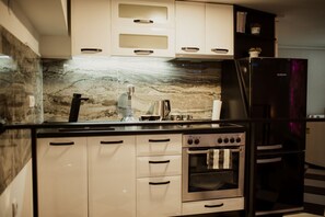 Refrigerador y horno 