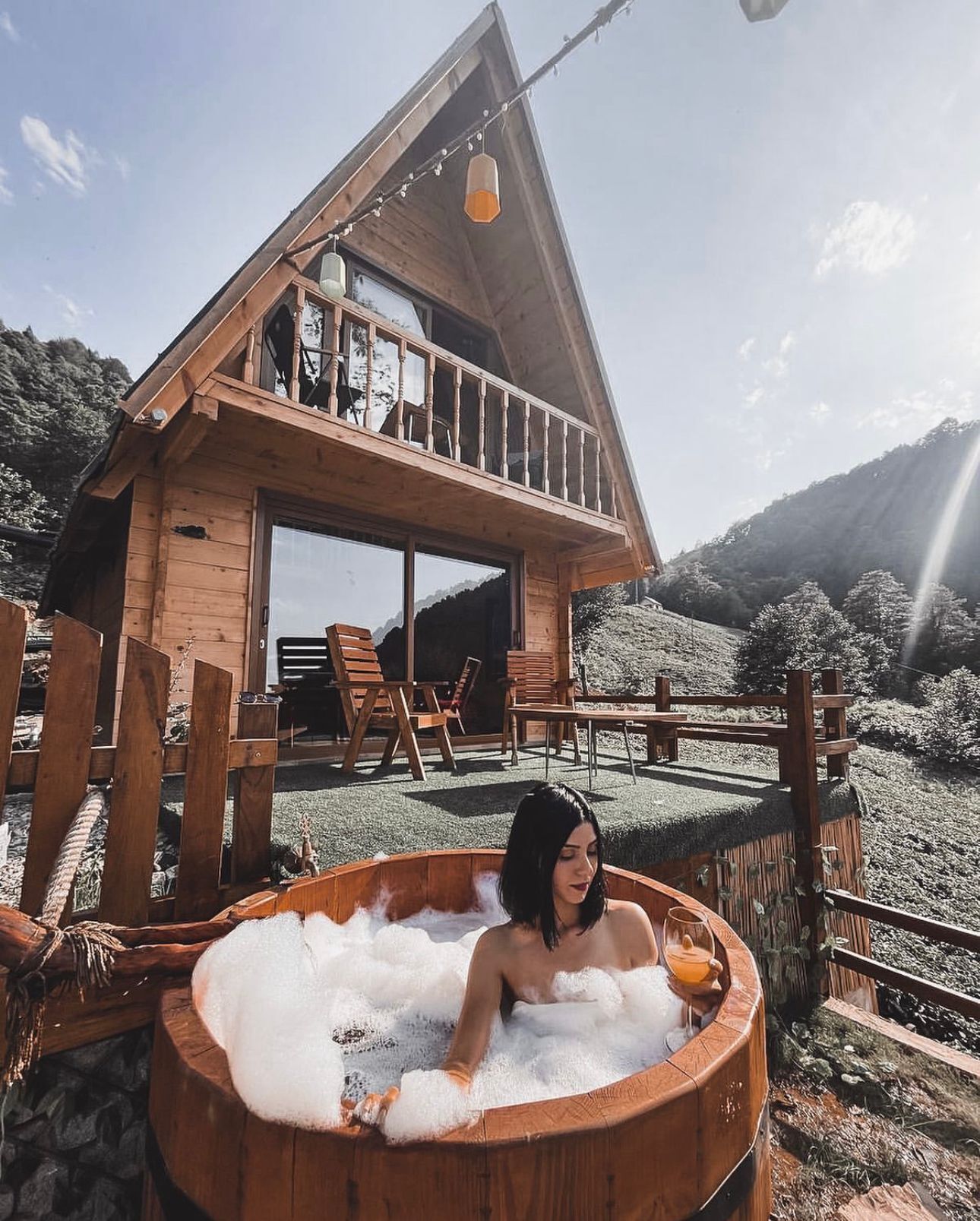 Façade de l’hébergement