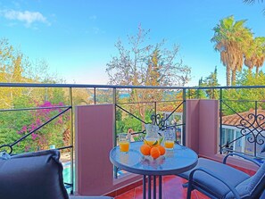 Romantic Suite, Sea Facing | Balcony view - Okeanis Apartments & Suites Adults Only (Kefalonia)