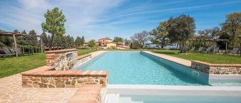 Seasonal outdoor pool