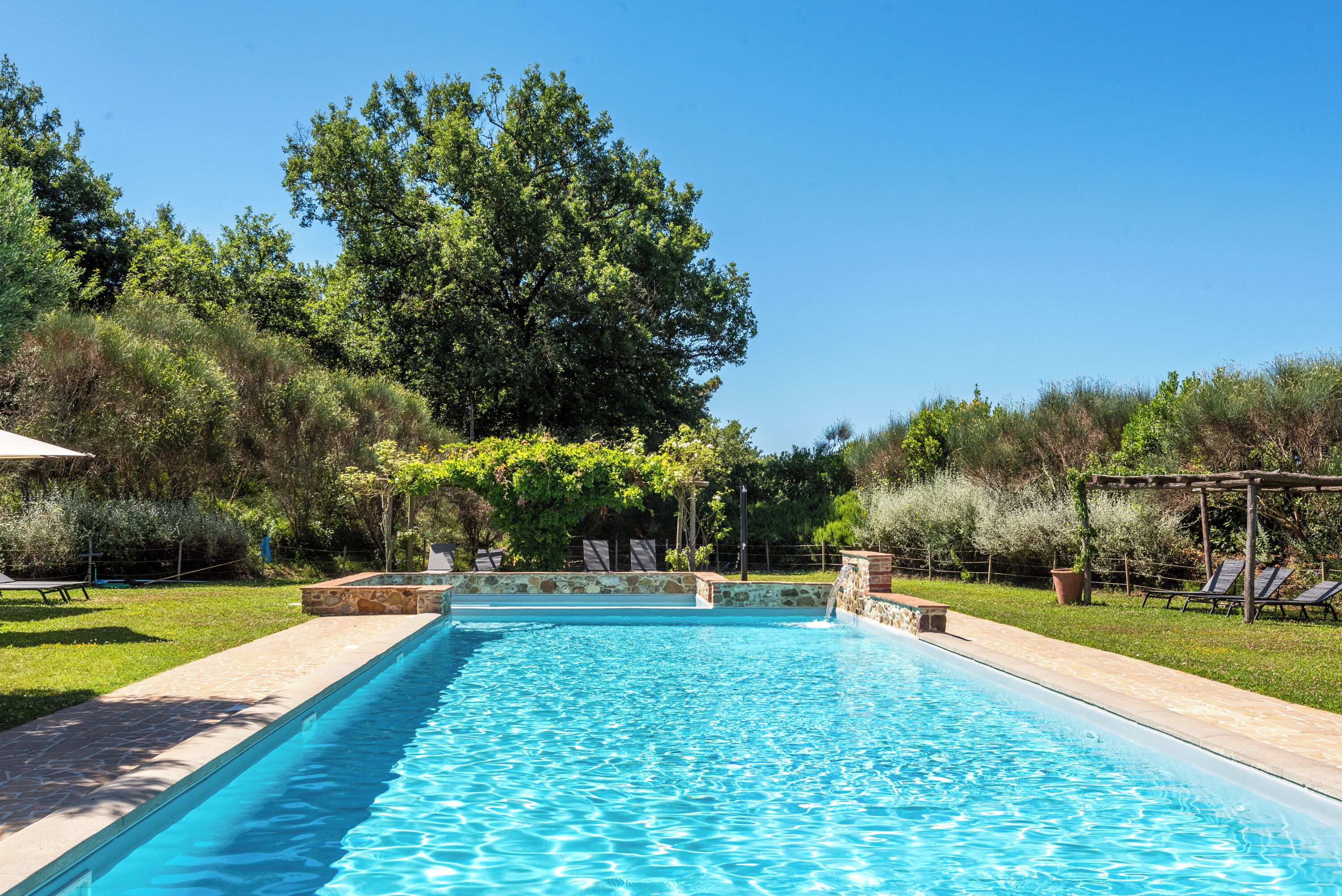 Seasonal outdoor pool