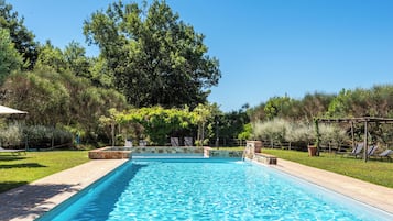 Seasonal outdoor pool