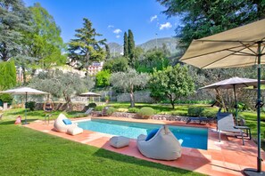 Family Villa, Multiple Bedrooms, Lakeside (Villa Schlosser Lake Front & Private) | Pool | Seasonal outdoor pool - Villa Schlosser Lake Front & Private Pool (Malcesine)