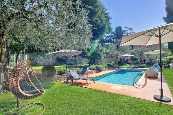 Family Villa, Multiple Bedrooms, Lakeside (Villa Schlosser Lake Front & Private) | Pool | Seasonal outdoor pool - Villa Schlosser Lake Front & Private Pool (Malcesine)