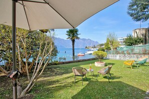 Family Villa, Multiple Bedrooms, Lakeside (Villa Schlosser Lake Front & Private) | Terrace/patio - Villa Schlosser Lake Front & Private Pool (Malcesine)