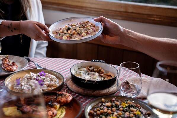 Restaurant - Les Cedres - Hotel, Restaurant & Spa (Saint-Sorlin-d'Arves)
