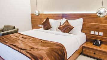 Deluxe-Zimmer | 1 Schlafzimmer, Allergikerbettwaren, Daunenbettdecken