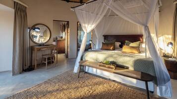 7 slaapkamers, luxe beddengoed, een kluis op de kamer, een bureau