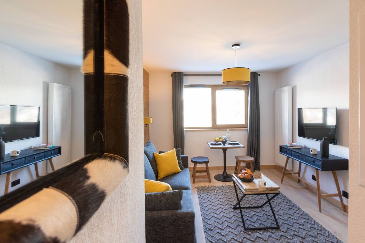 2 habitaciones, sistema de insonorización, wifi gratis y ropa de cama