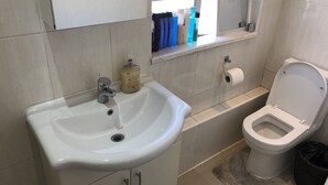 Appartement | Salle de bain | Douche, serviettes fournies