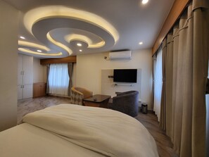 Panoramic Studio Suite, City View, Lakeside | Premium bedding, memory foam beds, minibar, in-room safe - Anjani Suite (Janakpur)