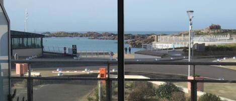 Uitzicht vanuit accommodatie