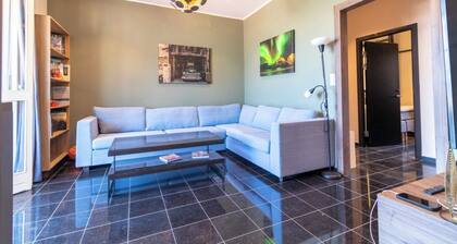 Barolo area. Cozy Design app With panoramic view. Amazing interior and furniture