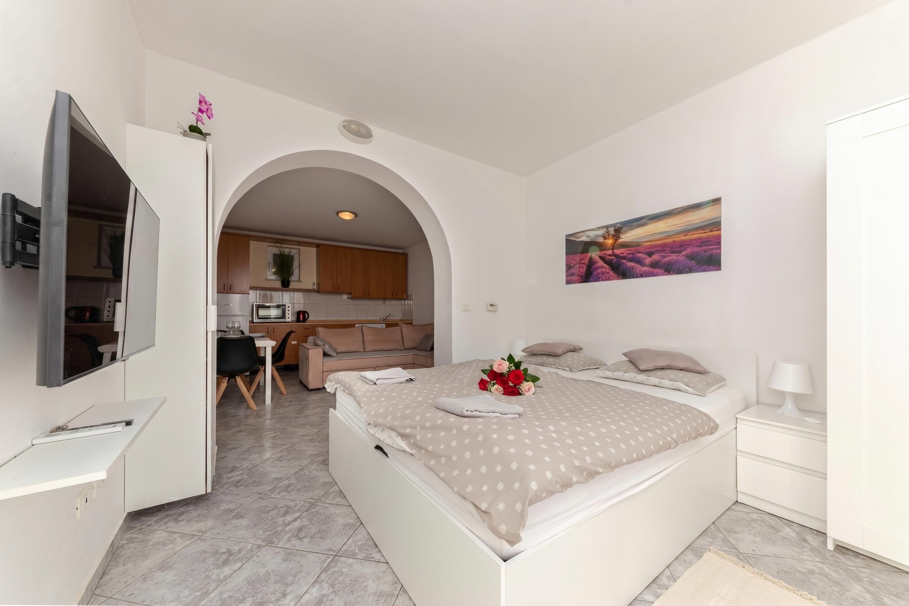 Honeymoon Apartment, 1 Bedroom, Terrace, Mountainside (Serene Retreat Apartment Martin) | 1 bedroom, WiFi