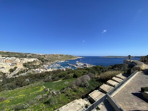 View from property - Superior Villa at Fort Chambray perfect for family holidays. (Ghajnsielem)