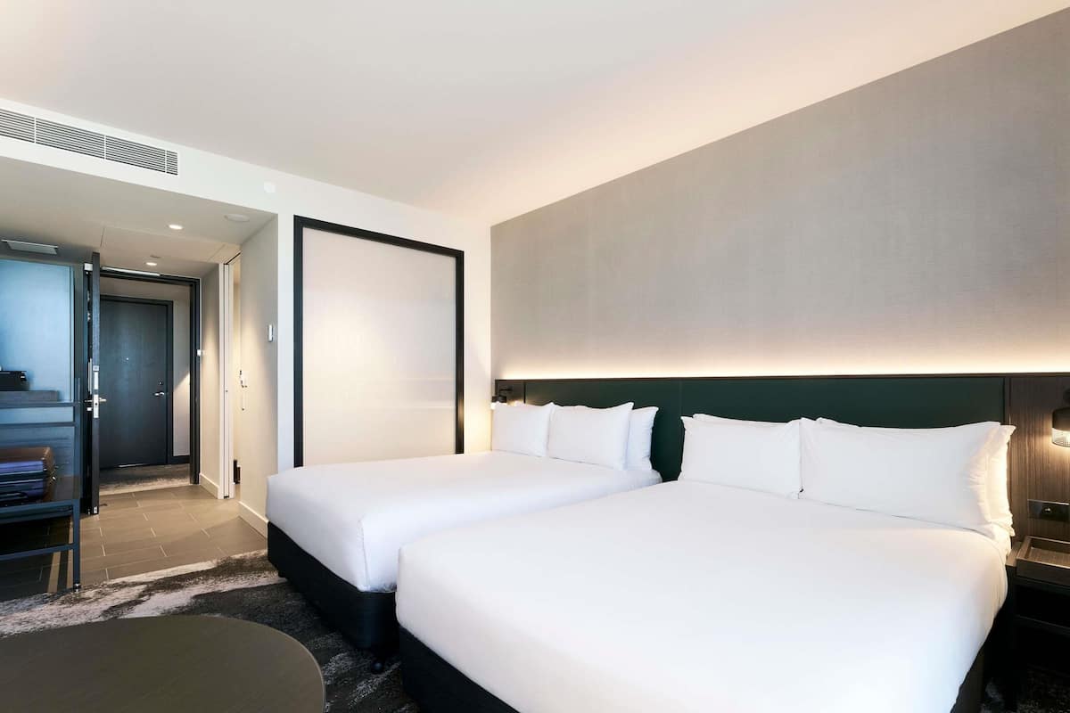 Deluxe Room, 2 Double Beds | 1 bedroom, minibar, in-room safe, desk